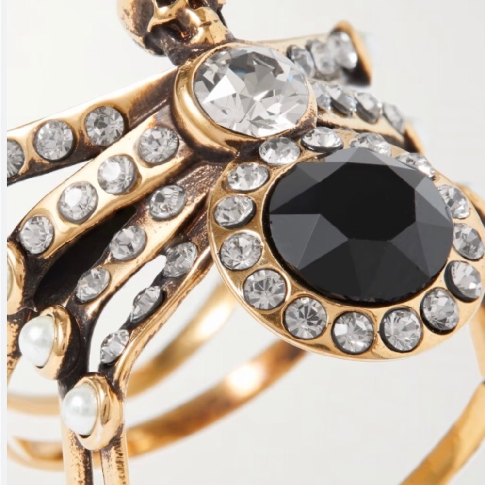 BNIB ALEXANDER MCQUEEN RING